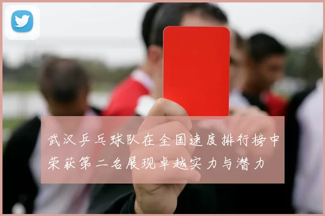 武汉乒乓球队在全国速度排行榜中荣获第二名展现卓越实力与潜力