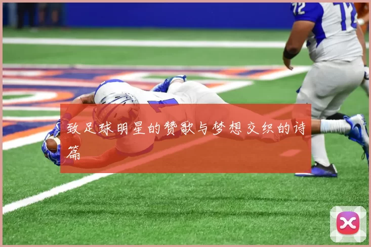 致足球明星的赞歌与梦想交织的诗篇